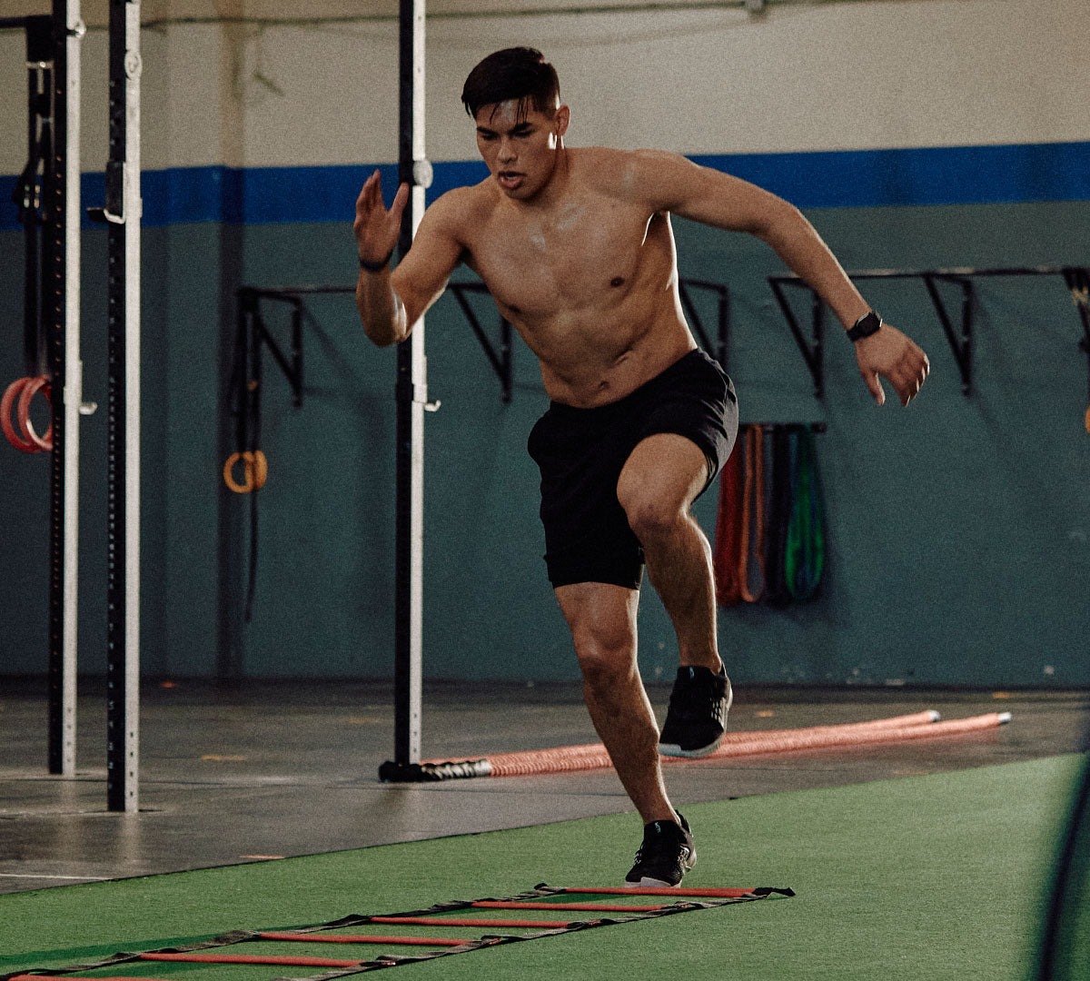 man training