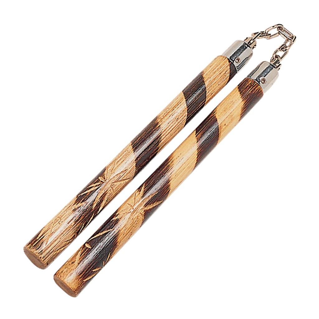 Hand Carved Rattan Nunchaku hand-carved-rattan-nunchaku-408161